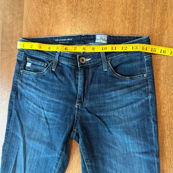 AG Adriano Goldschmied women Jeans The Legging Ankle Size 27 - Picture 3 of 11